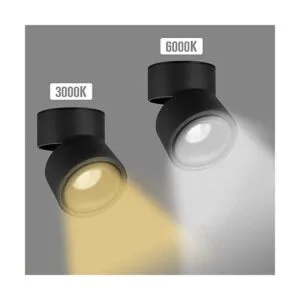 Foco de techo LED Lámpara de pared ajustable de 360 COB