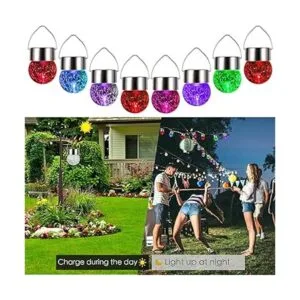 SUNWIND Luces solares colgantes para exteriores paquete