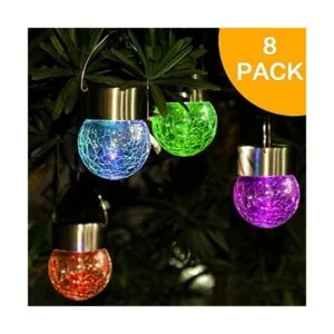 SUNWIND Luces solares colgantes para exteriores paquete