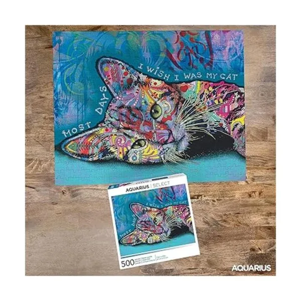 AQUARIUS Dean Russo Rompecabezas para gatos rompecabezas