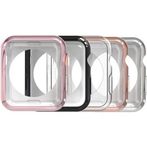 Simpeak Paquete de 5 fundas traseras suaves compatibles_1