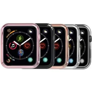 Simpeak Paquete de 5 fundas compatible con Apple Watch de_2