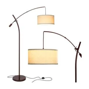 Brightech Grayson Lámpara de pie LED moderna lámpara de_1