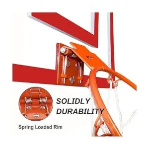 NIROU Mini aro de baloncesto para interiores para puerta