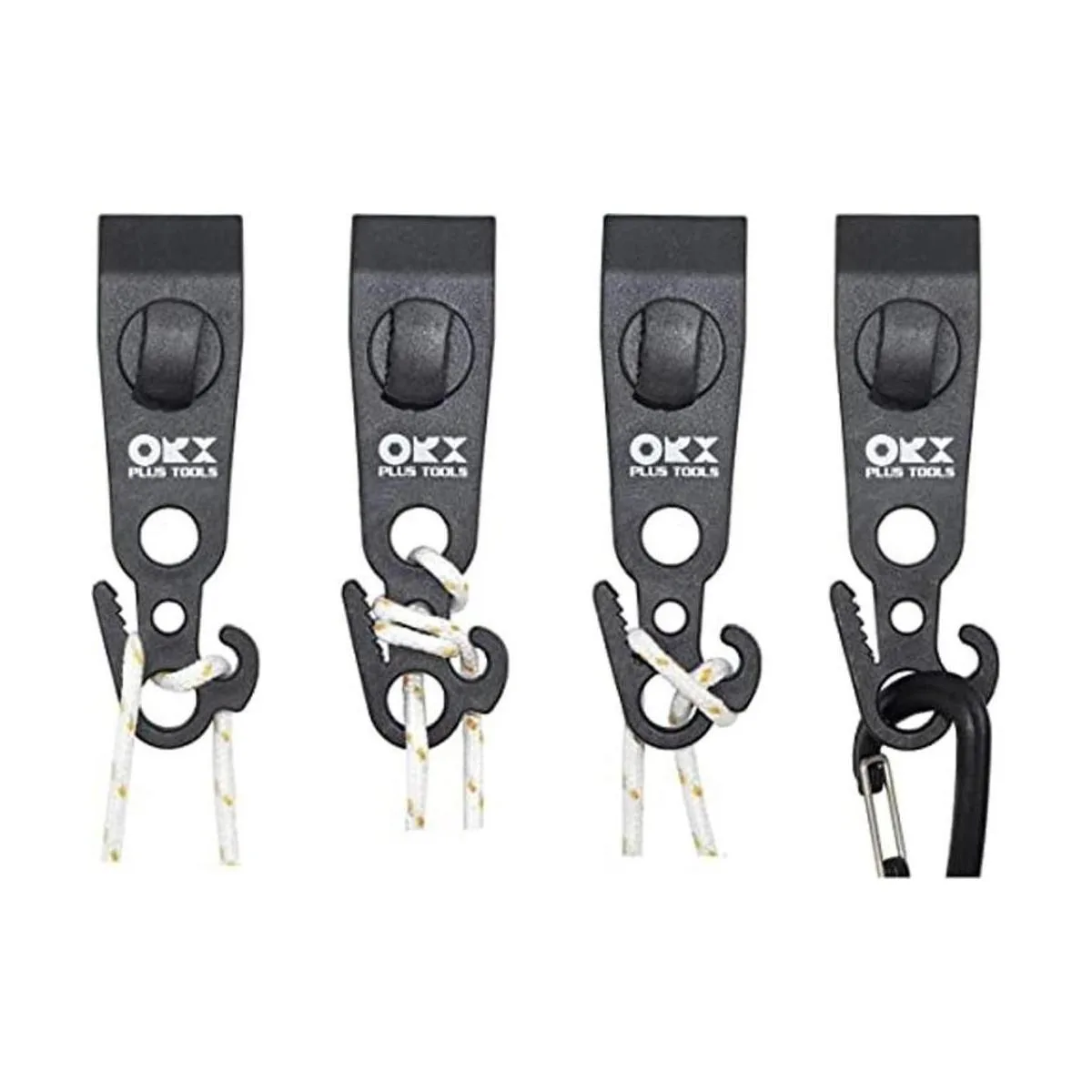 ORXPLUS TOOLS Juego de 4 clips de lona tornillos para_1