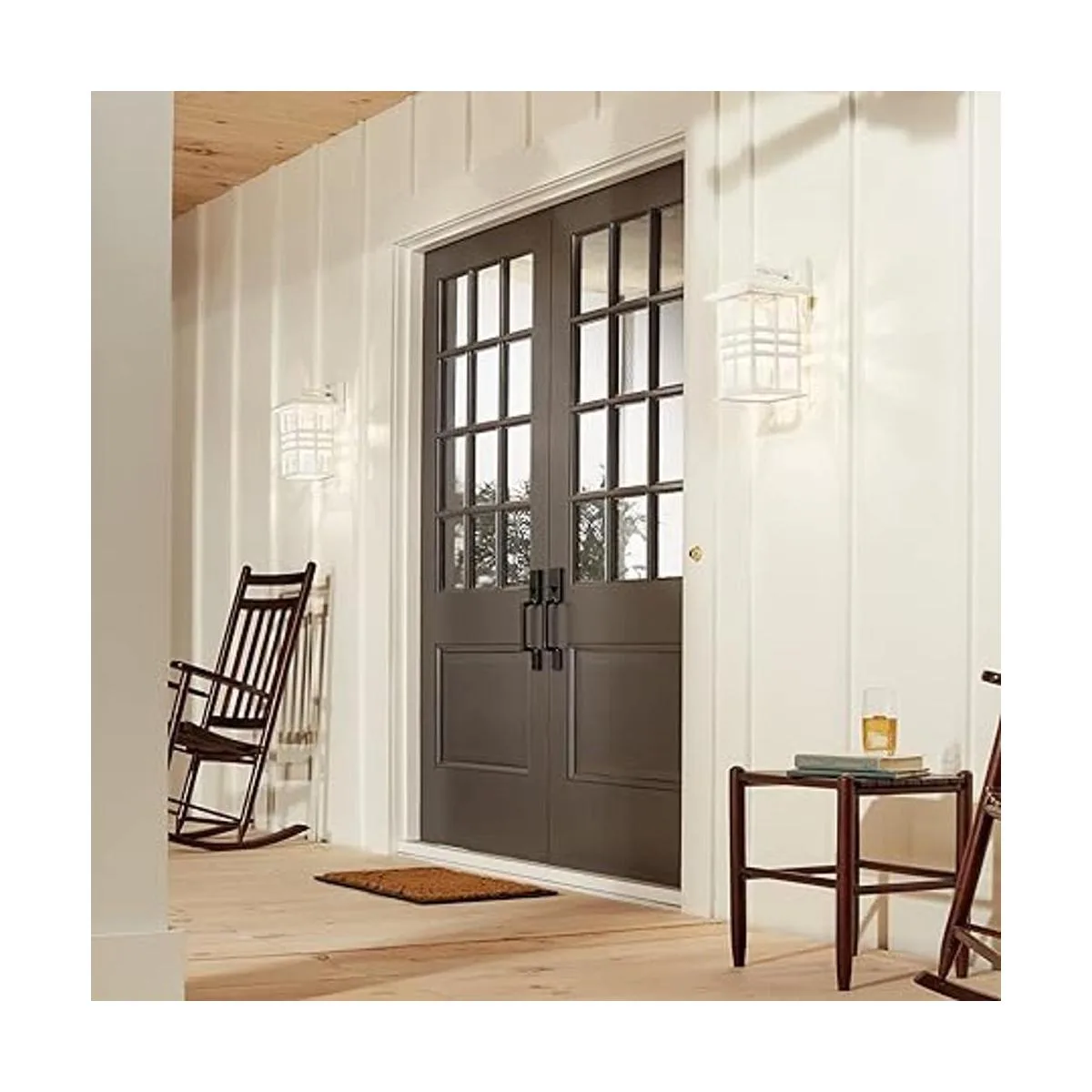 Beacon Square Lámpara de pared para exteriores de 14.25_4