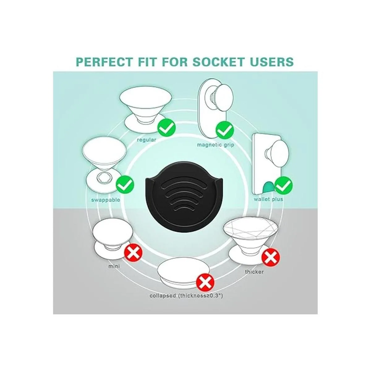 Soporte de agarres de automóvil para soporte de teléfono_3