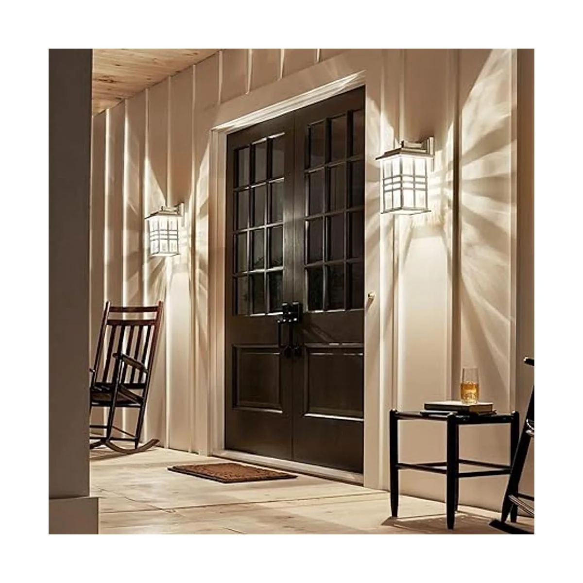 Beacon Square Lámpara de pared para exteriores de 14.25_5