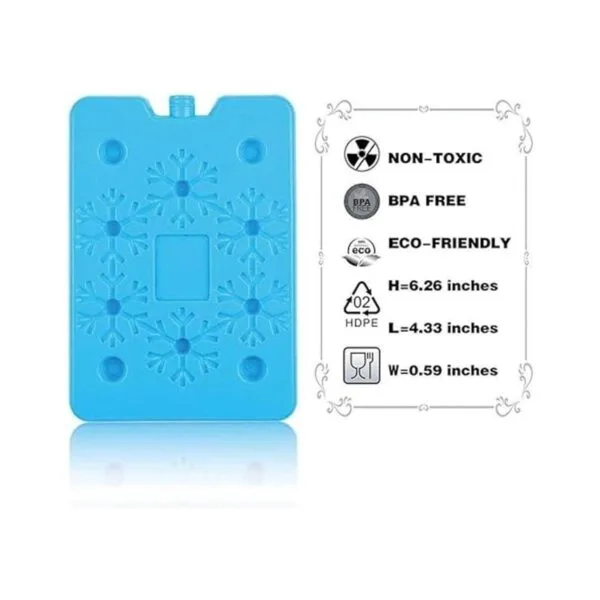 BLUE ELE BE01 Bolsa de hielo para lonchera y enfriador