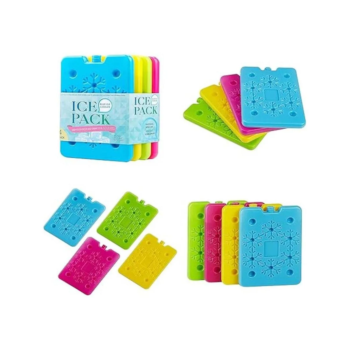 BLUE ELE BE01 Bolsa de hielo para lonchera y enfriador