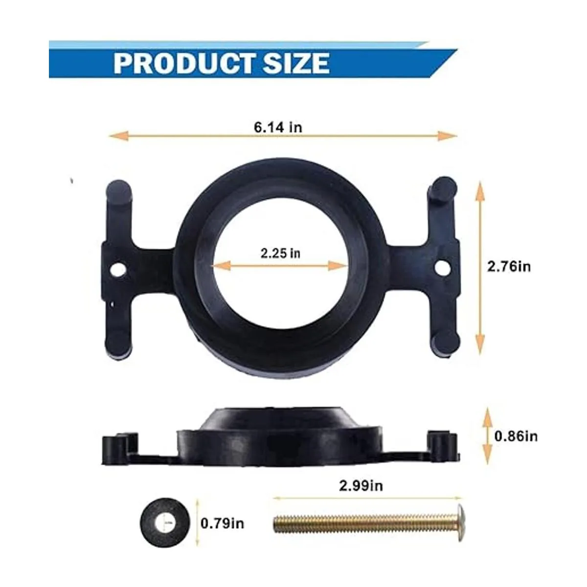 043817 Kit de tanque a tazón para compatible con Eljer WC