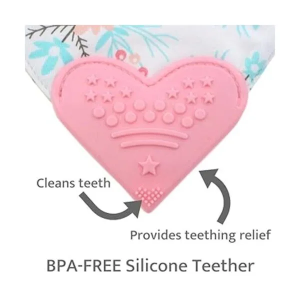 Baberos reversibles para la dentición del bebé mordedor_6