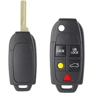 Beefunny Funda plegable de repuesto para llave remota con_2