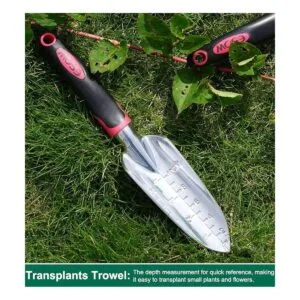 ESOW Juego de herramientas de jardín 3 piezas de aluminio_4