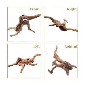 Tfwadmx Madera flotante natural para acuario ramas de