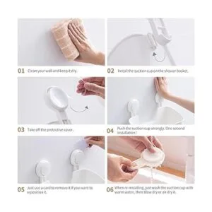 Cesta de ducha con ventosa cesta de ducha con ventosa_3