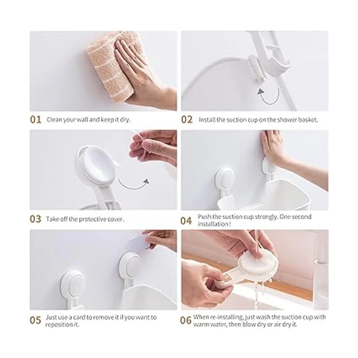 Cesta de ducha con ventosa cesta de ducha con ventosa_3