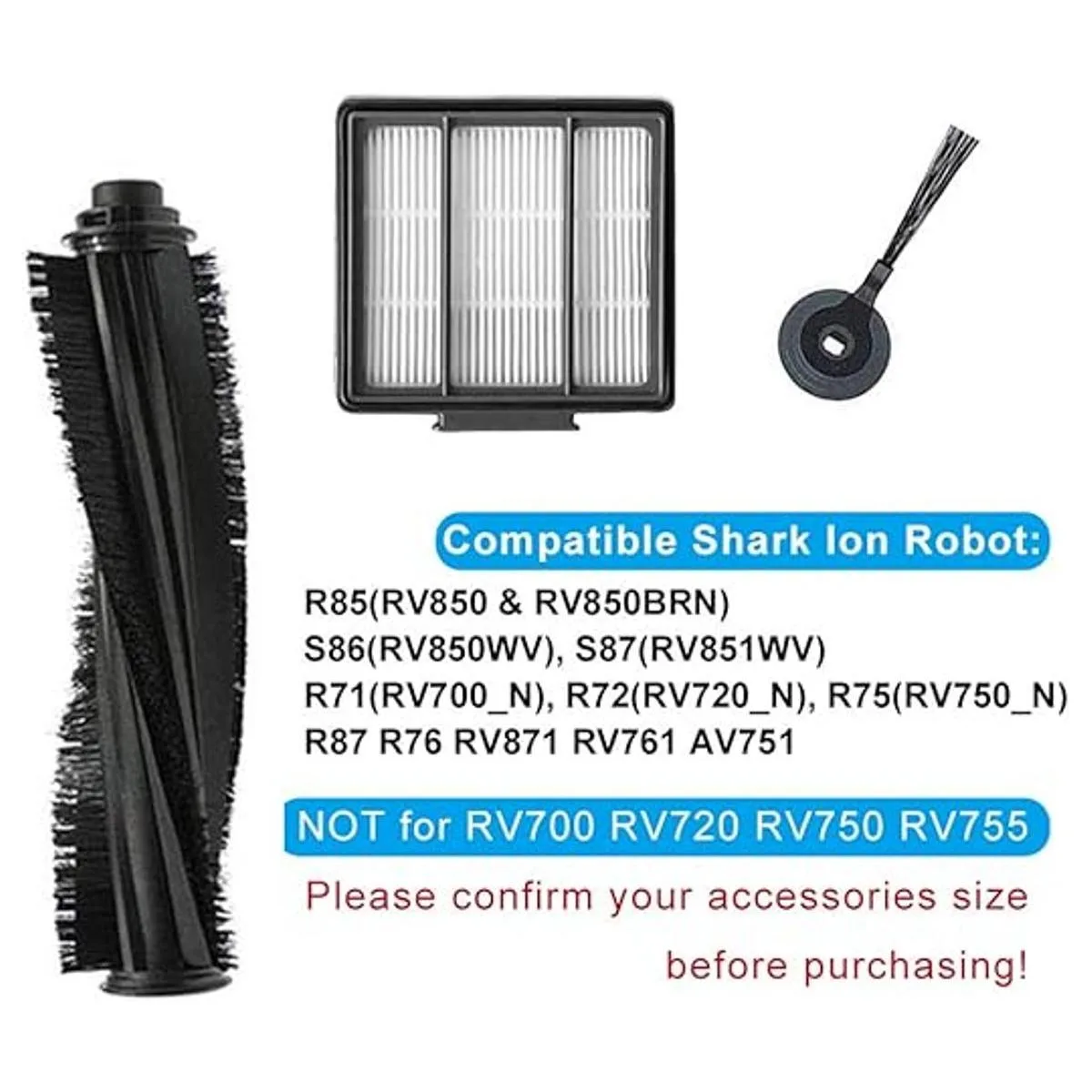Mochenli Piezas de repuesto para robot Shark ION AV751_2