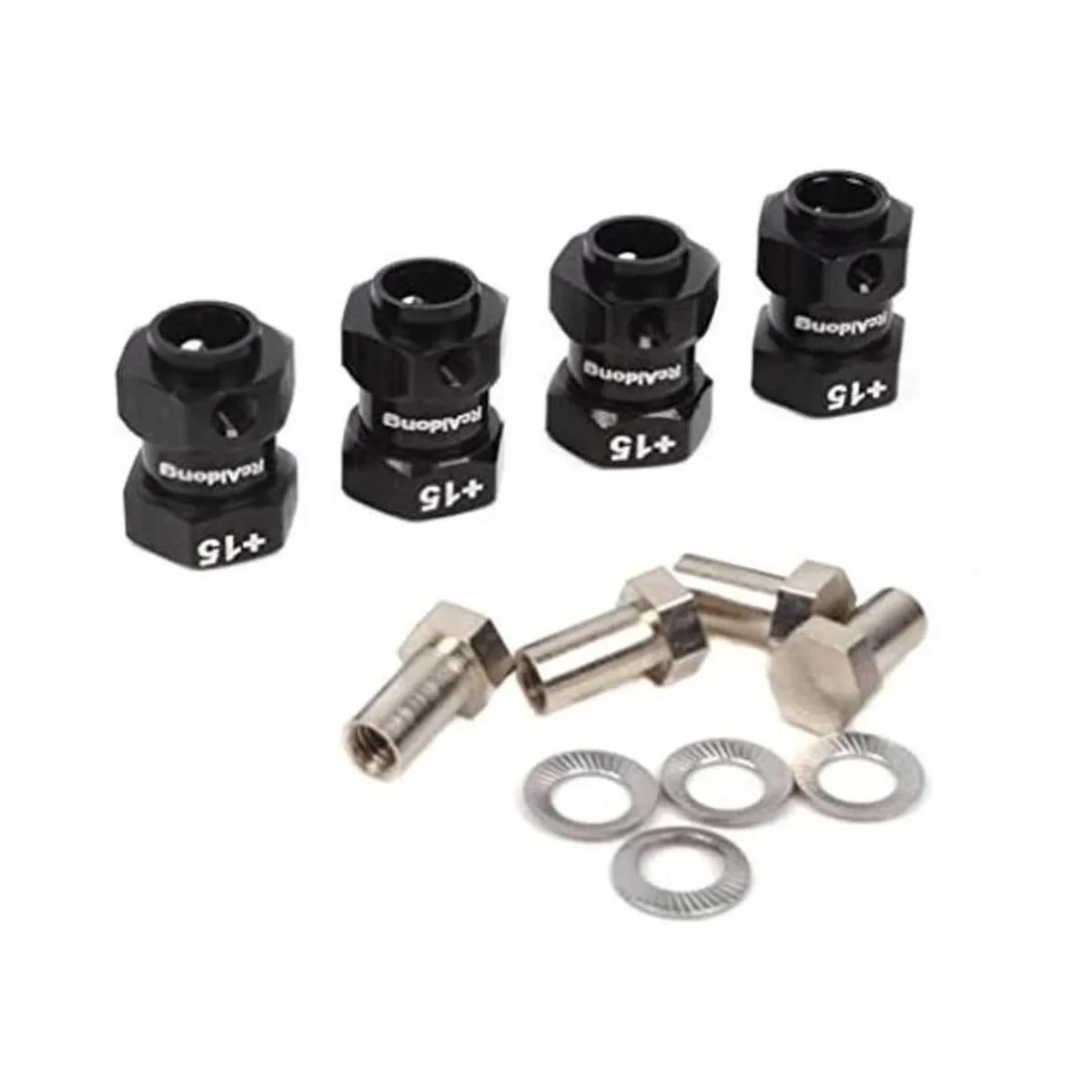 Adaptador de extensión RC 0.591 in eje HEX 0.472 in