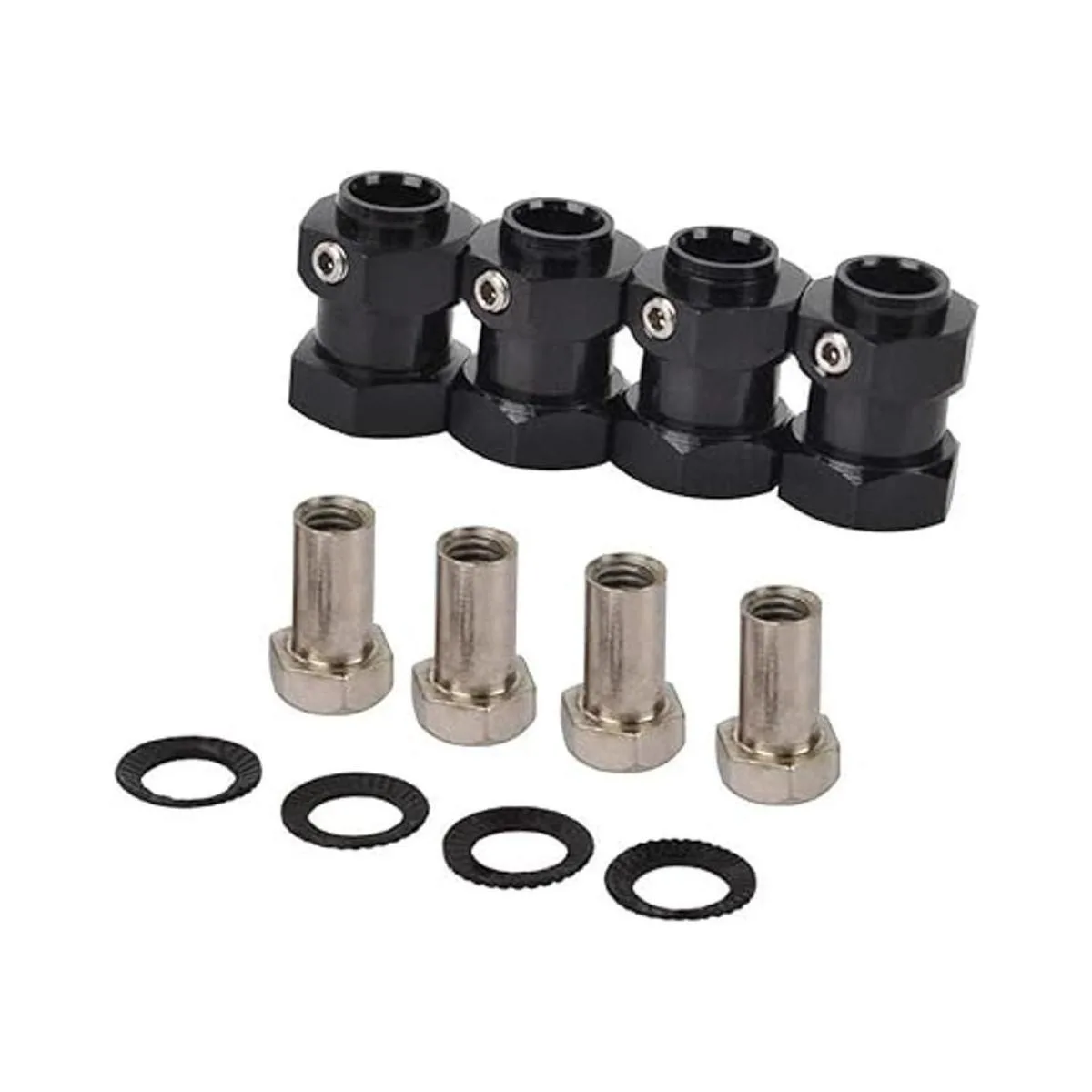 Adaptador de extensión RC 0.591 in eje HEX 0.472 in