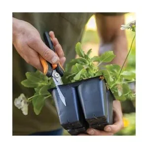 Fiskars Tijeras de jardín multiusos tijeras de podar