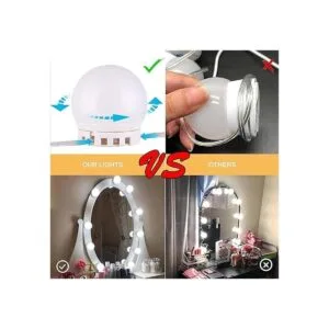 Pretmess Hollywood Juego de luces para espejo de tocador_6