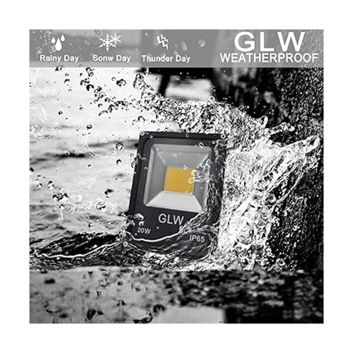 GLW 20 W LED luces de paisaje 12 V 60 V ACDC luz de