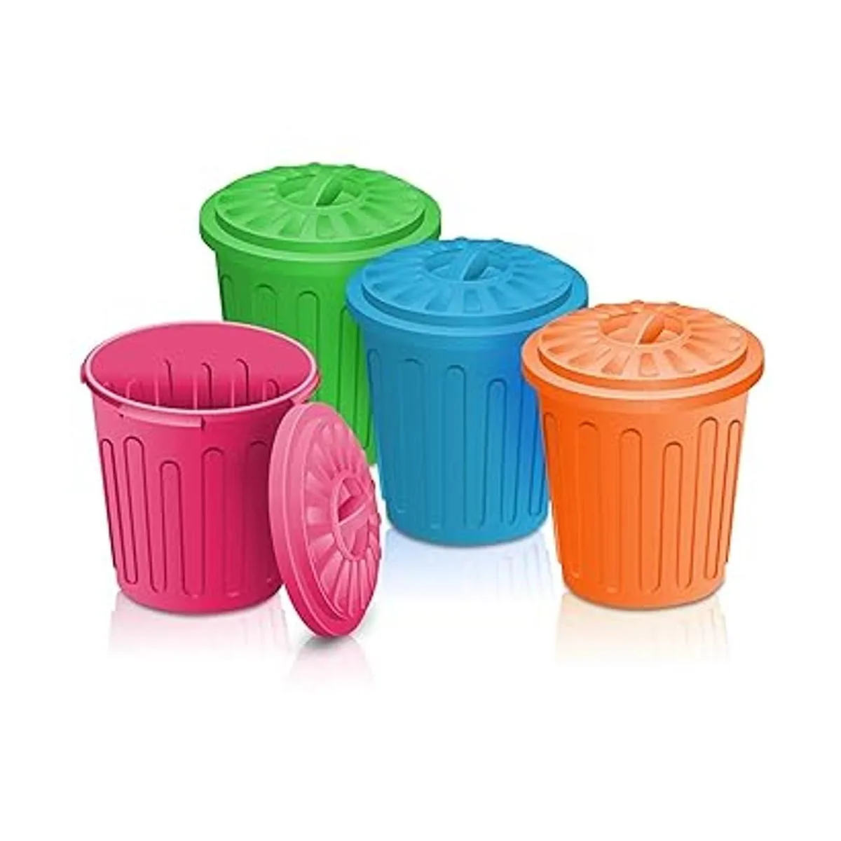 ArtCreativity Juego de 12 cubos de basura en miniatura de_2