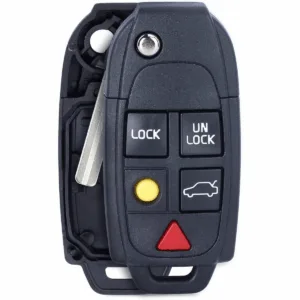 Beefunny Funda plegable de repuesto para llave remota con_1