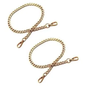 Model Worker Paquete de 2 correas de cadena plana de_1