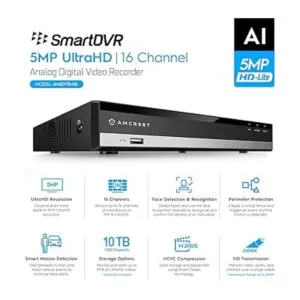 Amcrest Grabadora de sistema de cámara de seguridad_2