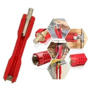 Instalador de grifo y fregadero 8 en 1 herramienta de