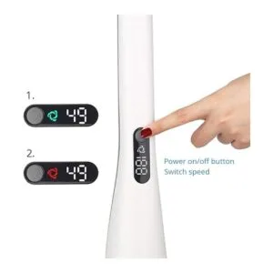 Depurador de giro ADPOW mejorado con pantalla LED