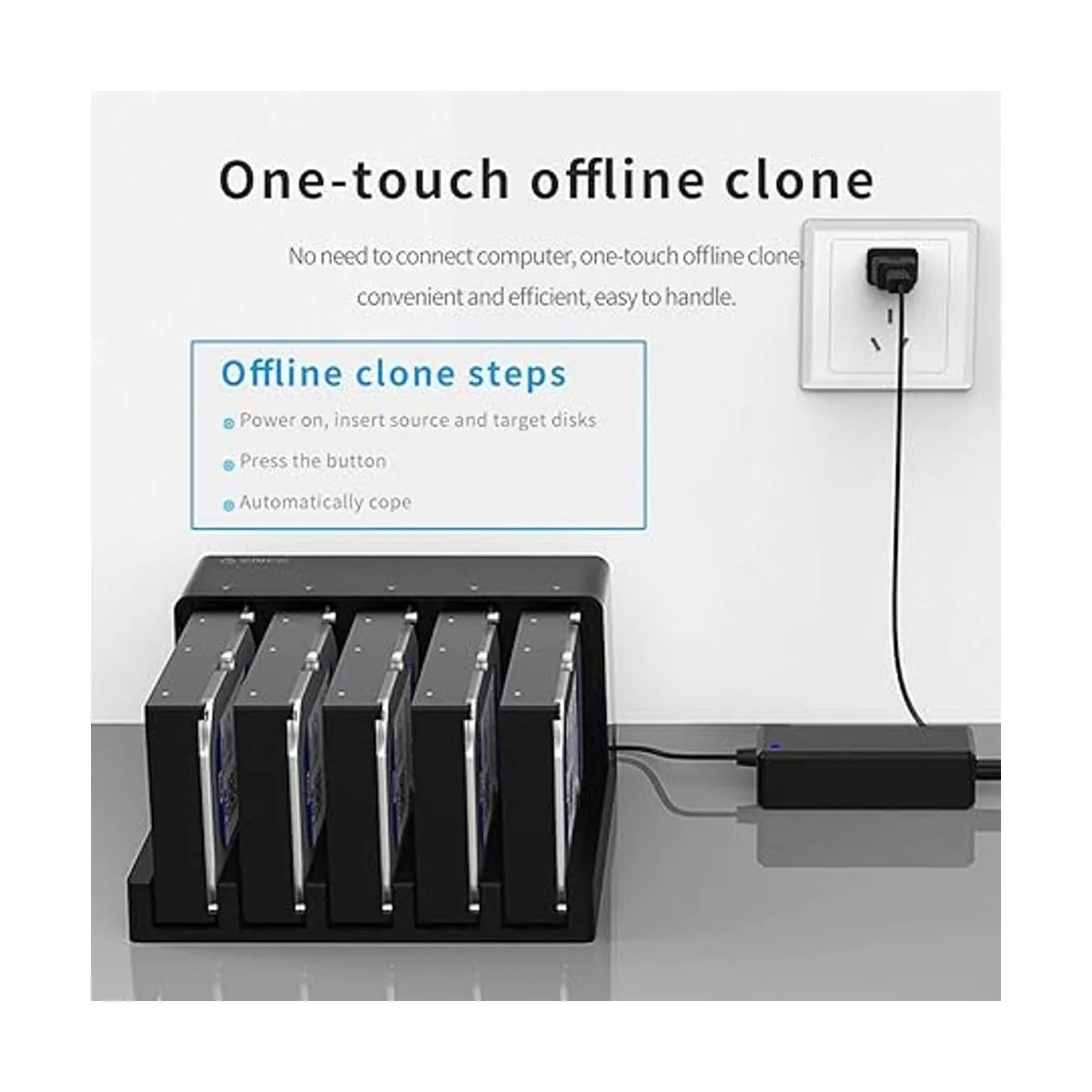 ORICO Estación de acoplamiento de disco duro USB 3.0 a_2