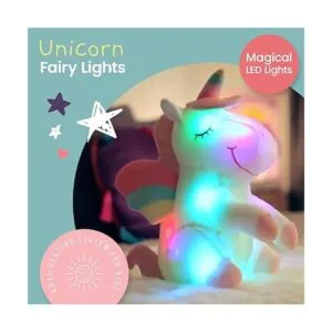 Peluche de unicornio con luces regalos de unicornio para_2