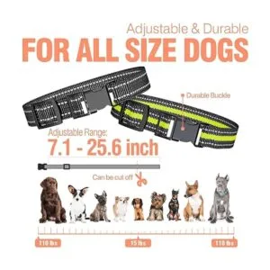 FunniPets Collar de entrenamiento para perros de 3 perros_5