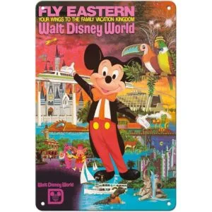 Póster de Pacific Island Art Walt Disney World Fly_1