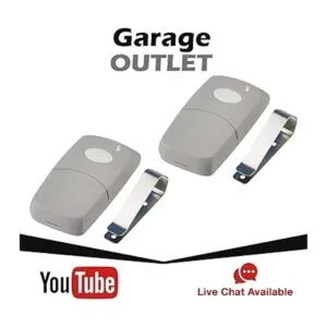 2 mandos a distancia para abrelatas de garaje Linear_2