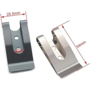 Bluemoona 4 juegos Funda de metal de 2.126 x 0.984 in con_4