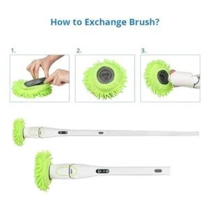 Depurador de giro ADPOW mejorado con pantalla LED