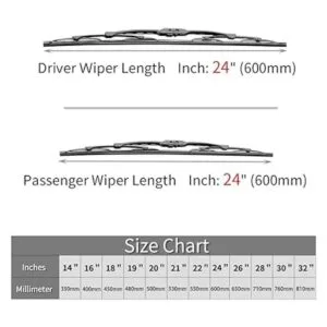 Repuesto para limpiaparabrisas Dodge Ram 1500 2500 3500_2