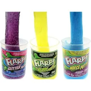 Flarp Noise Putty Paquete de 3 bandejas variadas 1_3