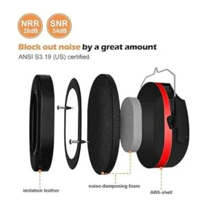 ProCase Orejeras de seguridad con reducción de ruido_2