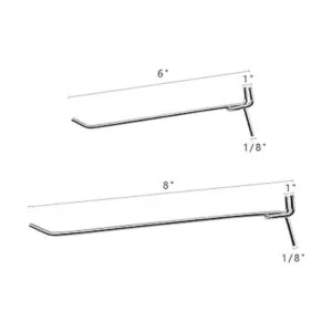 Foraineam Paquete de 60 ganchos de tamaño estándar para_2