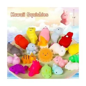 FLY2SKY 45 juguetes blandos de Mochi mini squishies de