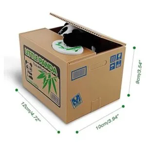 Alcancía robadora de monedas para gatos caja de ahorro_6