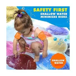 SplashEZ Almohadilla de salpicaduras 3 en 1 piscina con_6