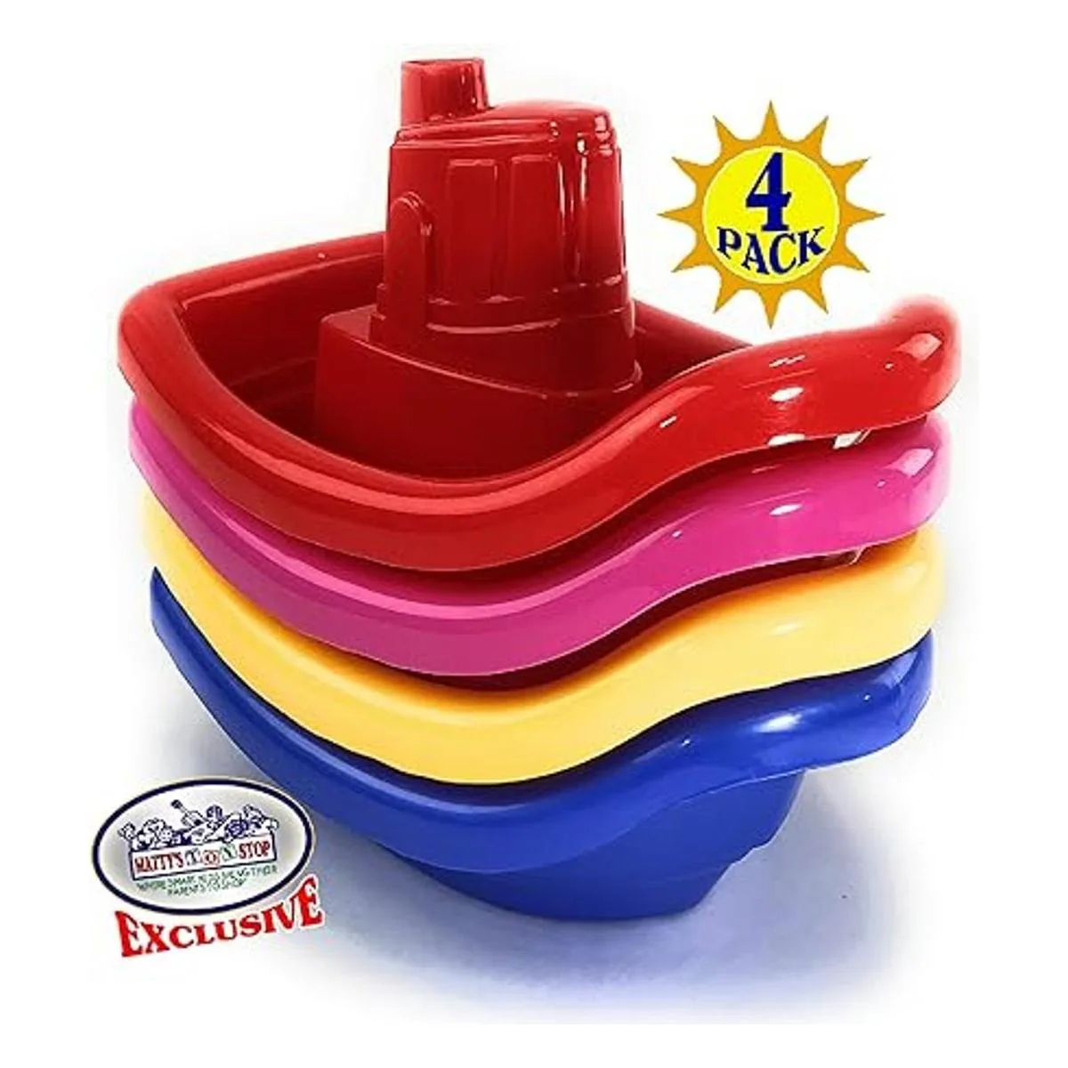 Mattys Toy Stop Set de regalo de plástico para barcos_4