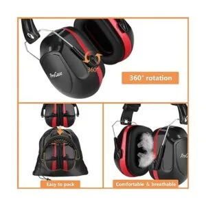 ProCase Orejeras de seguridad con reducción de ruido_3