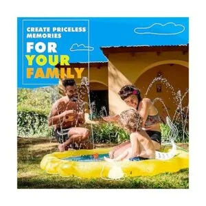 SplashEZ Almohadilla de salpicaduras 3 en 1 piscina con_4